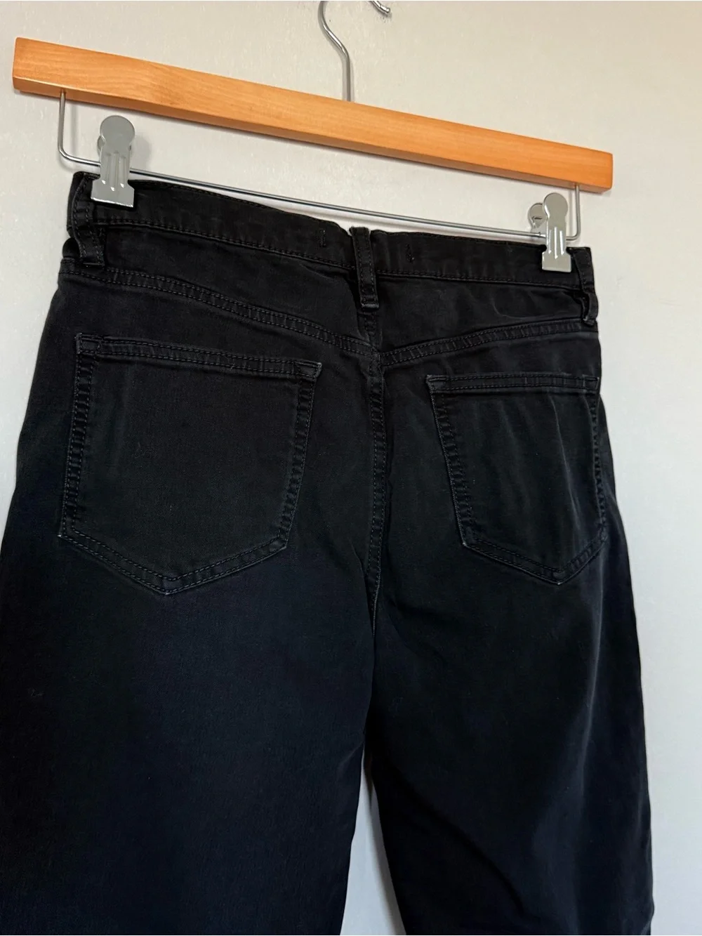Free People High Rise Black Skinny Jeans Women 26